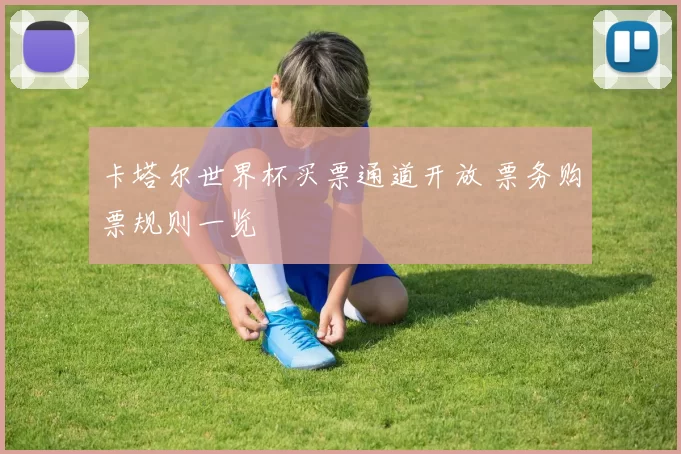 卡塔尔世界杯买票通道开放 票务购票规则一览