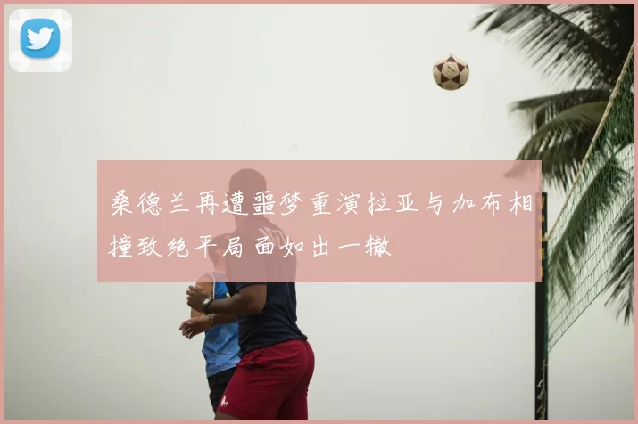 桑德兰再遭噩梦重演拉亚与加布相撞致绝平局面如出一辙
